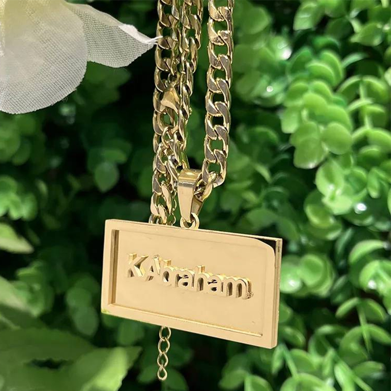 Collana Hip Hop con nome perso - Name Necklace Custom recensione e prezzo
