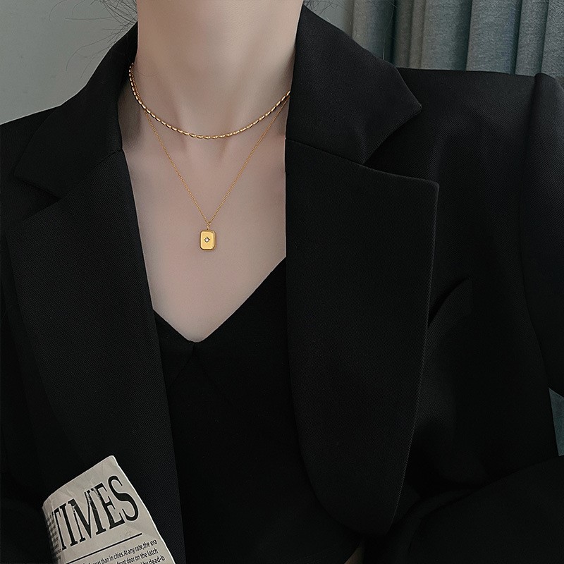 ANENJERY Collana con ciondolo  - Birth Flower Necklace recensione e prezzo